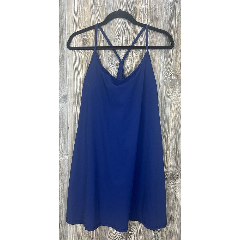 Urbest Athletic Dress Navy‎ Blue Sleeveless Racerback Padded Bust Size 10 NWT